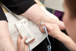 Circulation check for patients with diabetes